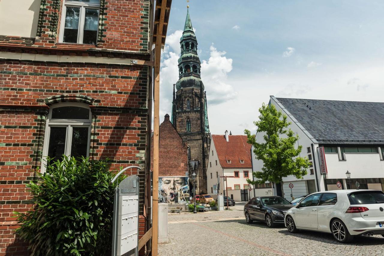 Apartmenthaus Am Dom Junior Suite Mit Parkplatz ซวิคเคา ภายนอก รูปภาพ